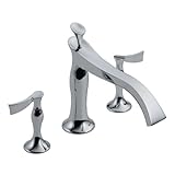 Brizo T67390-PCLHP - RSVP: 3-Hole Roman Tub - Less Handles - Chrome Finish
