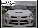 TFH03DN - Dodge Neon 03-05 OEM Style Fiberglass FRP Hood w/ Enlarged Vent