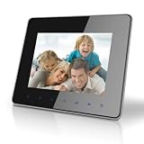 Coby 8-Inch Photo Frame with Multimedia Playback DP870 Contemporary Design