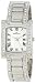 AK Anne Klein Women's 10-7127SVSV Swarovski Crystal Accented Silver-Tone Watch