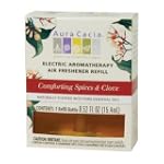 Electric Aromatherapy Air Fresheners Refill Unit - Comforting Spices & Clove