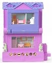 Pixel Chix 2 Story House - Pink with Purple Window