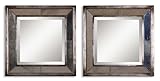 IMAGE OF Uttermost Set of Two Davion Squares Wall Mirrors