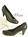 Edler s.Oliver Leder Pumps schwarz