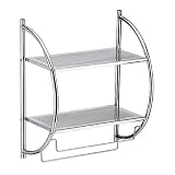 Neu Home 2-Tier Shelf with Towel Bars by Organize It All