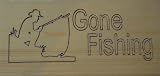 Gone Fishing Sign