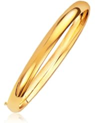 Classic Bangle in 14K Yellow Gold (6.0mm)