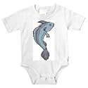 Onesie with aquatic, "Puerto Rico", fish