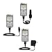USB cable with Car and Wall Charger Deluxe Kit for the Sony Ericsson P990i - uses Gomadic TipExchange Technology