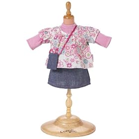 Corolle - Accessoire Poup�e - Miss Corolle - Habillage pour poup�e de 42cm - Jupe Jean Mode R9537
