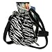 ZEBRA PURSE PLUS CELL PHONE CASE BY DEBRA VALENCIA