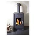 Kaminofen Holzofen Kachelofen Ofen 305 8 KW Grau