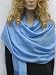 SCARVES- SEA BLUE PASHMINA STOLE from Cashmere Pashmina Group in many vibrant colors (SEA BLUE)