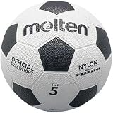 molten(モルテン)亀甲ゴムサッカー5号(白黒)F5W
