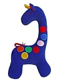 Dotty Navy Giraffe