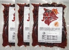 Ahi (tuna) HOT Fish Jerky 3-pack by Papa Dan's is made from 100% Ahi (tuna) fillets,... by Fish Fillets