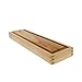 U.S. Art Supply Large 15 inch Wooden Brush Box