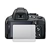 6 x Clear Screen Protectors for Nikon D5100 Digital SLR - Anti-Scratch LCD Guards / Display Savers