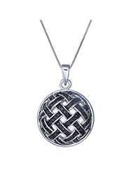 1/2 CT. Black Diamond Necklace In Sterling Silver with 18" Chain