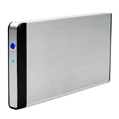 500GB 5,4k (WD Scorpio) ext. 6,35cm (2,5") Festplatte USB 2.0+eSATA in Fantec Fanbox