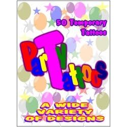Pack of 50 Party Favourite Tattos