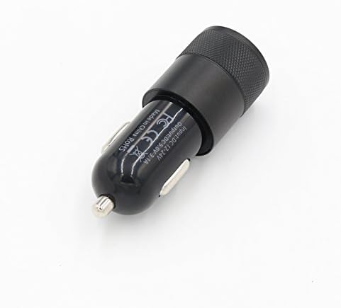 Car Charger, Khold 3.1a Dual USB Port Car Charger Portable Travel Charger Rapid Car Charger Auto Adapter for Iphone 6 Plus/6/5s/5/4, Ipad, Ipod , Samsung Galaxy, Smart Phone, Tablets (Black)