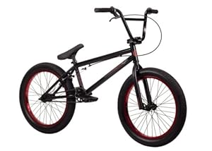 Kink 2014 Curb BMX Bike, Matte Black, Toptube: 20-Inch