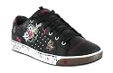 ECKO CAMBRIDGE LEATHER TRAINERS BLACK