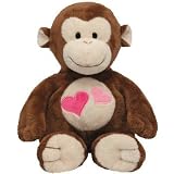 Ty Pluffies Lovesy Monkey