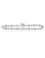 Diamond 18k White Gold Bracelet