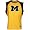 Michigan Wolverines Gold Showcase Sleeveless T-shirt