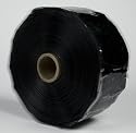 RESCUE TAPE Self-Fusing Silicone Tape 2" X 36' INDUSTRIAL SIZE Black