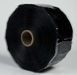 RESCUE TAPE Self-Fusing Silicone Tape 2" X 36' INDUSTRIAL SIZE Black