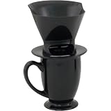 Melitta 64010B Ready Set Joe Mug and Cone ( Black )