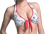 eleMar Damen Bikini-Top, Bügel, B-Cup, 34-46, NEU, Farbe:200 schwarz; Cup:B-Cup; Größe:46