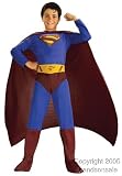 Child's Superman Halloween Costume (Size:LG 12-14)