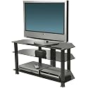 Sona AVCR42/3-BLK Black Glass LCD & Plasma TV Stand