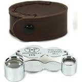 10x 15x Triplet Loupe Jeweler Gemologist Eye Magnifier