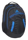 adidas Lucas Backpack 5130855 Backpack,Black/Signal Blue,One Size