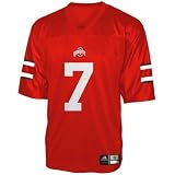 Adidas Ohio State Buckeyes #7 Scarlet Toddler Replica Football Jersey