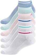 New Balance Women's Mesh Lo-Cut Liner 6-Pack Sock