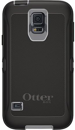 Otterbox Defender Series for Samsung GALAXY S5 - Retail Packaging - Black / Gunmetal Grey