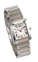 Cartier Midsize W51012Q4 Tank Francaise Stainless Steel and 18K Gold Watch