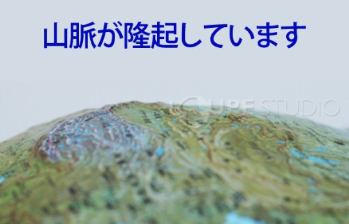 ア おすすめ 3Dレリーフ 11型 球径30cm 和文