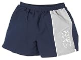 41ngsdt3Y3L. SL160  Canterbury Mens Nylon Pace Short Navy/Concrete