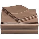 Hotel Collection Hemstitch 410-Thread-Count Egyptian Cotton Sateen King Sheet Set, Taupe