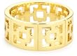 Trina Turk "Palm Springs Block Classics" Pierced Brick Ring