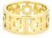 Trina Turk "Palm Springs Block Classics" Pierced Brick Ring