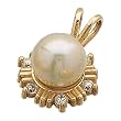 Pearl and Diamond Pendant