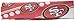 Littlearth Unisex-Adult NFL San Francisco 49ers Stretch Headband, Team Color, One Size, (300413-49ER)